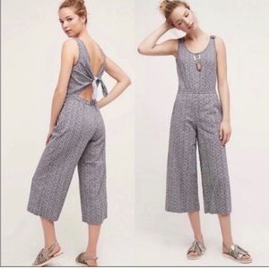Anthropologie Windward Jumpsuit by Elevenses - Size Medium (MP)
